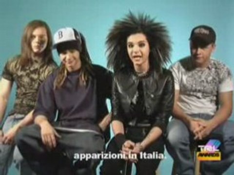 TRL Awards Italy - Best Band Tokio Hotel