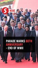 China showcase military might in massive parade