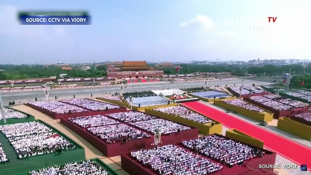 [FULL] Defile Militer China: Pamer Alutsista Depan Kim Jong Un, Prabowo Duduk Sebelah Putin!