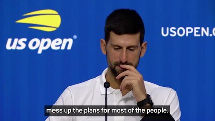 Djokovic looking to 'mess up plans' for the US Open final