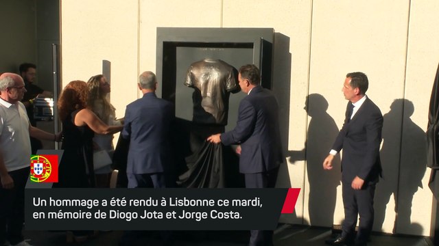 En présence de Cristiano Ronaldo, l'hommage émouvant à Diogo Jota et Jorge Costa à Lisbonne