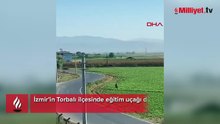 İzmir'de eğitim uçağı düştü! Pilottan acı haber