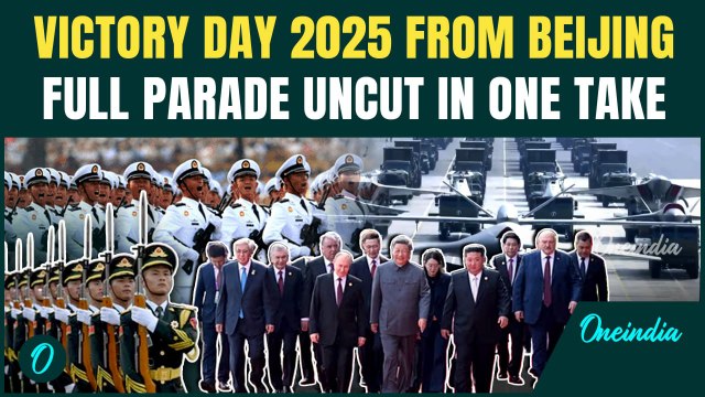 China's Military Power: Full Victory Day Parade Show - Nuclear Missiles, Robot Dogs, Hypersonics