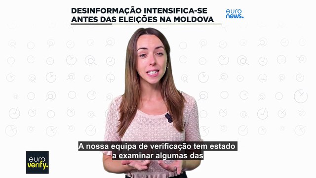 Desinformação online intensifica-se antes das eleições legislativas na Moldova