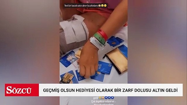 Nagihan Karadere ameliyat oldu! Hastane odasına bir zarf dolusu altın geldi