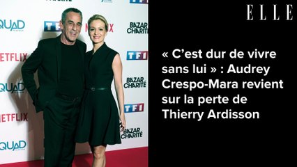 « C’est dur de vivre sans lui » : Audrey Crespo-Mara revient sur la perte de Thierry Ardisson