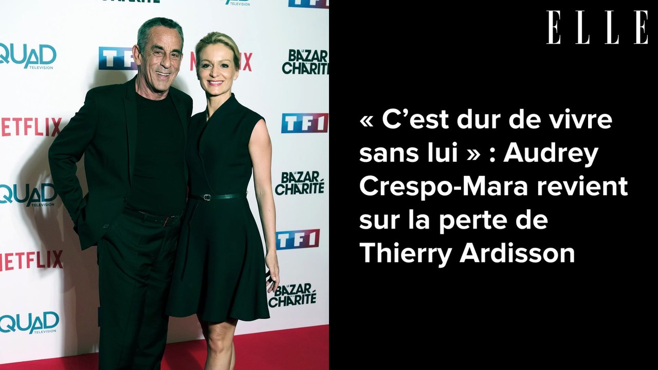 « C’est dur de vivre sans lui » : Audrey Crespo-Mara revient sur la perte de Thierry Ardisson