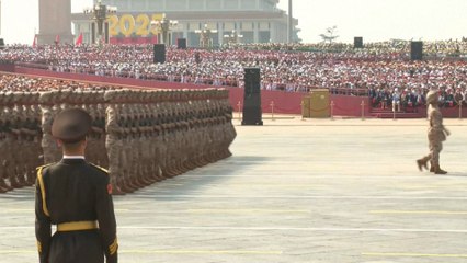 Véritable démonstration de force de la Chine, qui célèbre la capitulation japonaise de 1945 par un défilé militaire