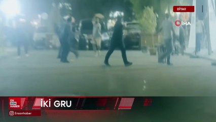 Diyarbakır'da iki grubun tabureli kavgası