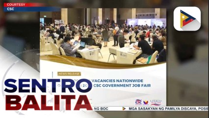 Higit 8,000 trabaho sa gobyerno, alok sa job fair ng CSC hanggang sa Sept. 5