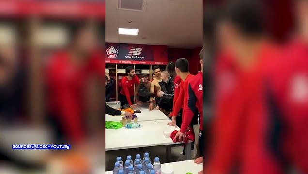 André Gomes met la bonne ambiance dans le vestiaire du LOSC