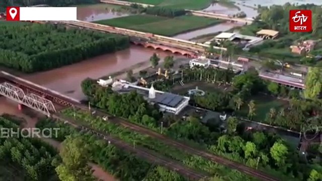 कुरुक्षेत्र में मारकंडा नदी उफान पर, शाहबाद में तबाही का मंजर, शहर और गांव में पानी ही पानी, कई आशियाने डूबे