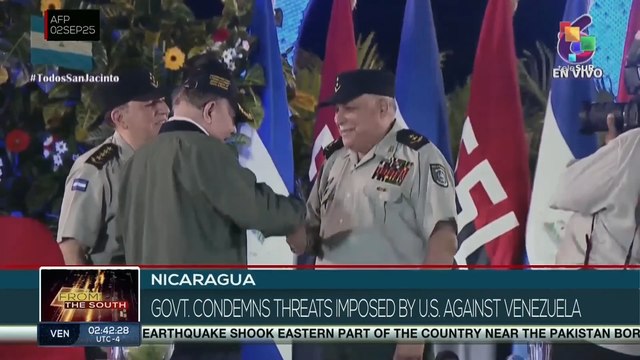 Nicaragua: Government condemns U.S. threats against Venezuela