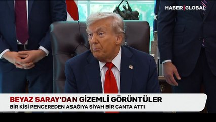 Beyaz Saray’dan gizemli görüntüler!