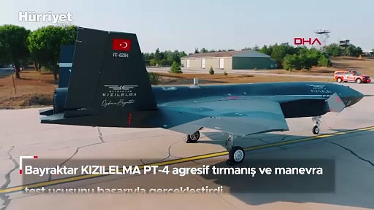 Bayraktar KIZILELMA PT-4 agresif tırmanış ve manevra test uçuşunu başarıyla gerçekleştirdi