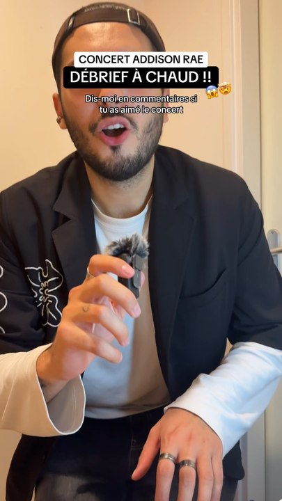 Débrief à chaud concert d’Addison Rae au Zénith de Paris 🤯