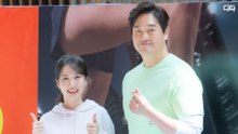 박은빈(Park Eunbin)-유지태(Yoo Ji-tae), 눈길 끄는 키 차이 #박은빈 #유지태  #배우 #스케쳐스