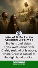 Colossians 3:1-5, 9-11 #Colossians31_5_9_11, #Colossians3 #SeekTheThingsAbove #NewSelfInChrist