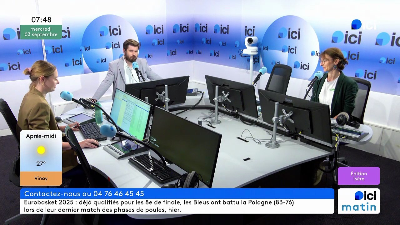 Marjorie Guillon, directrice de l'agence Isère de l'ONF l'Office national des forêts  invitée d'ICI Isère