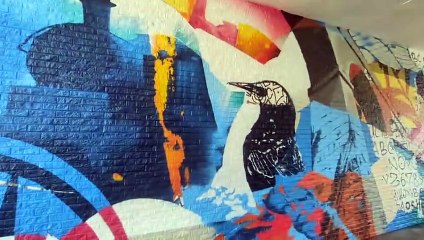 New mural depicting Newquay's connection to the railway is on track