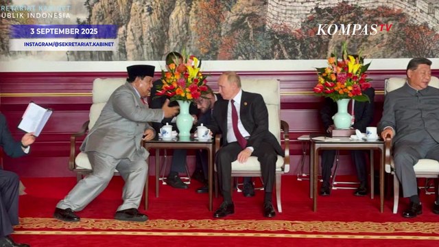 Prabowo, Putin, Xi Jinping dan Kim Jong Un Lihat Parade Militer Peringatan Kemenangan ke-80 China