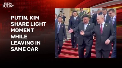 Vladimir Putin, Kim Jong Un leave together in same car after meeting in China
