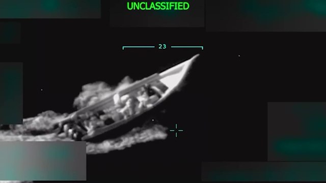 Trump Shares Shocking Video of U.S. Attack on Venezuelan Drug Boat