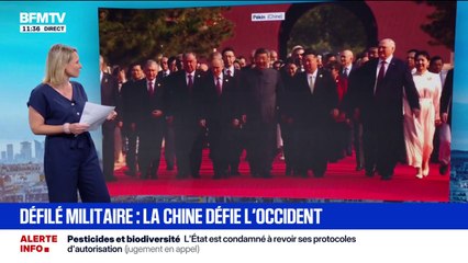 LES ÉCLAIREURS - Défilé militaire: la Chine défie l'Occident