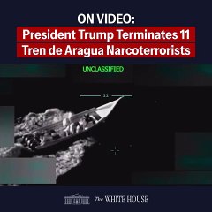 El bombazo de Trump al narcotráfico venezolano: así eliminó a 11 miembros del Tren de Aragua que transportaban droga