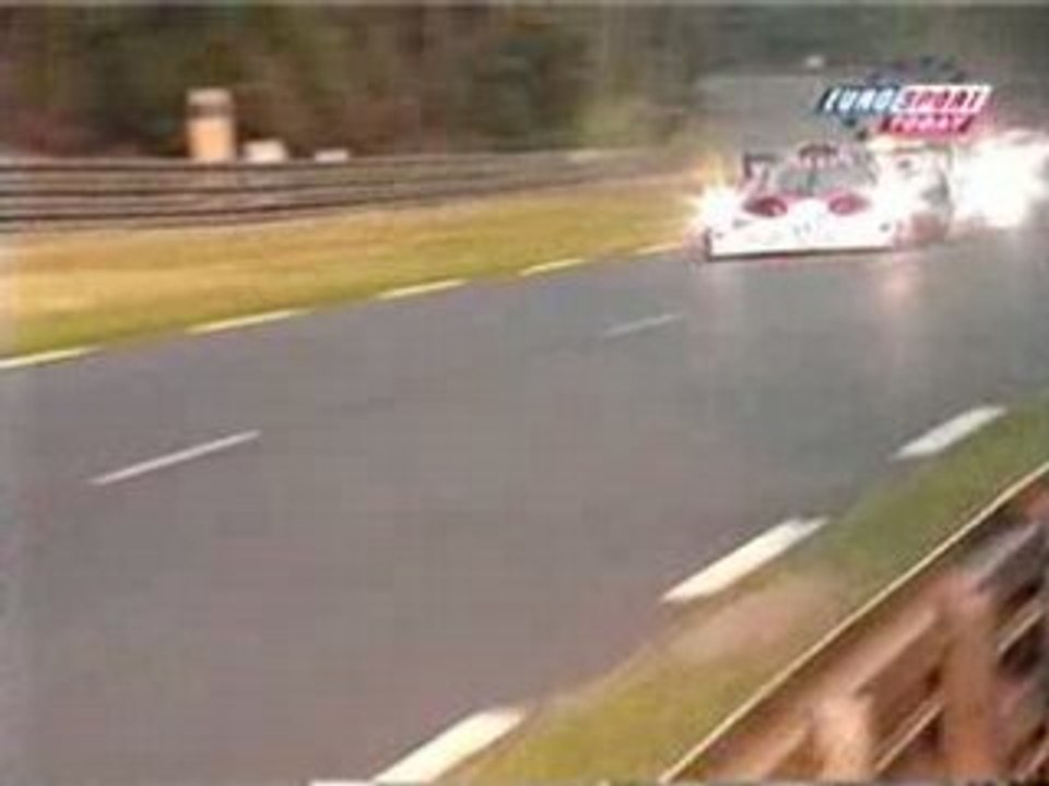 Crash Mercedes 24h du Mans