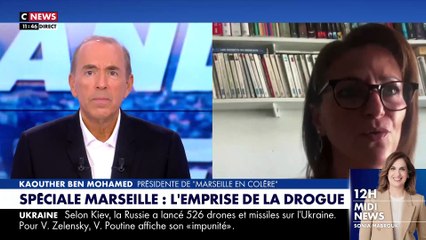 Kaouther Ben Mohamed, présidente de Marseille en colère, invitée de « Morandini Live » sur CNews - VIDEO