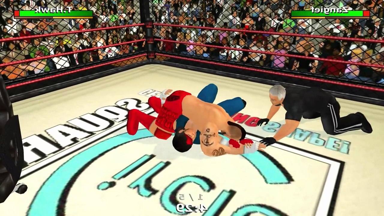 CPU Zangief vs CPU T.Hawk on hardest setting | Who Wins? | MMA Fights | Weekend Warrior MMA