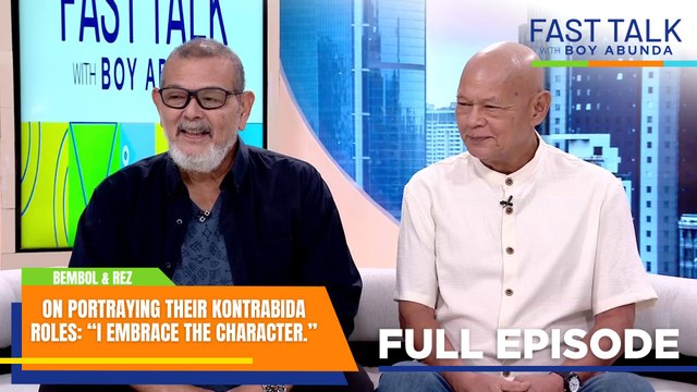 Fast Talk with Boy Abunda: Bembol Roco and Rez Cortez, iconic kontrabida kings! (Full Episode 674)