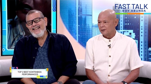 Fast Talk with Boy Abunda: Bembol at Rez, may top picks sa kanilang kontrabida roles! (Episode 674)