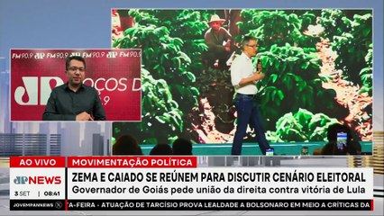 Zema e Caiado se reúnem para discutir cenário eleitoral