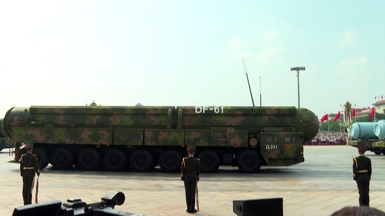 Défilé militaire géant de la Chine : le nouveau missile DF-61 de Pékin