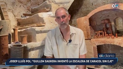 Josep Lluís Pol: "Guillem Sagrera inventó la escalera de caracol sin eje"