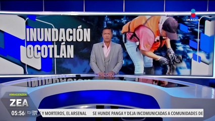 Ocotlán se encuentra bajo el agua tras desbordamiento del Río Zula