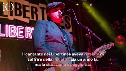 Pete Doherty: «Rischio di perdere le dita dei piedi» per il diabete
