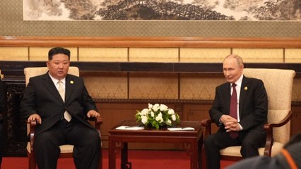 À Pékin, Poutine remercie Kim pour l'aide des troupes nord-coréennes