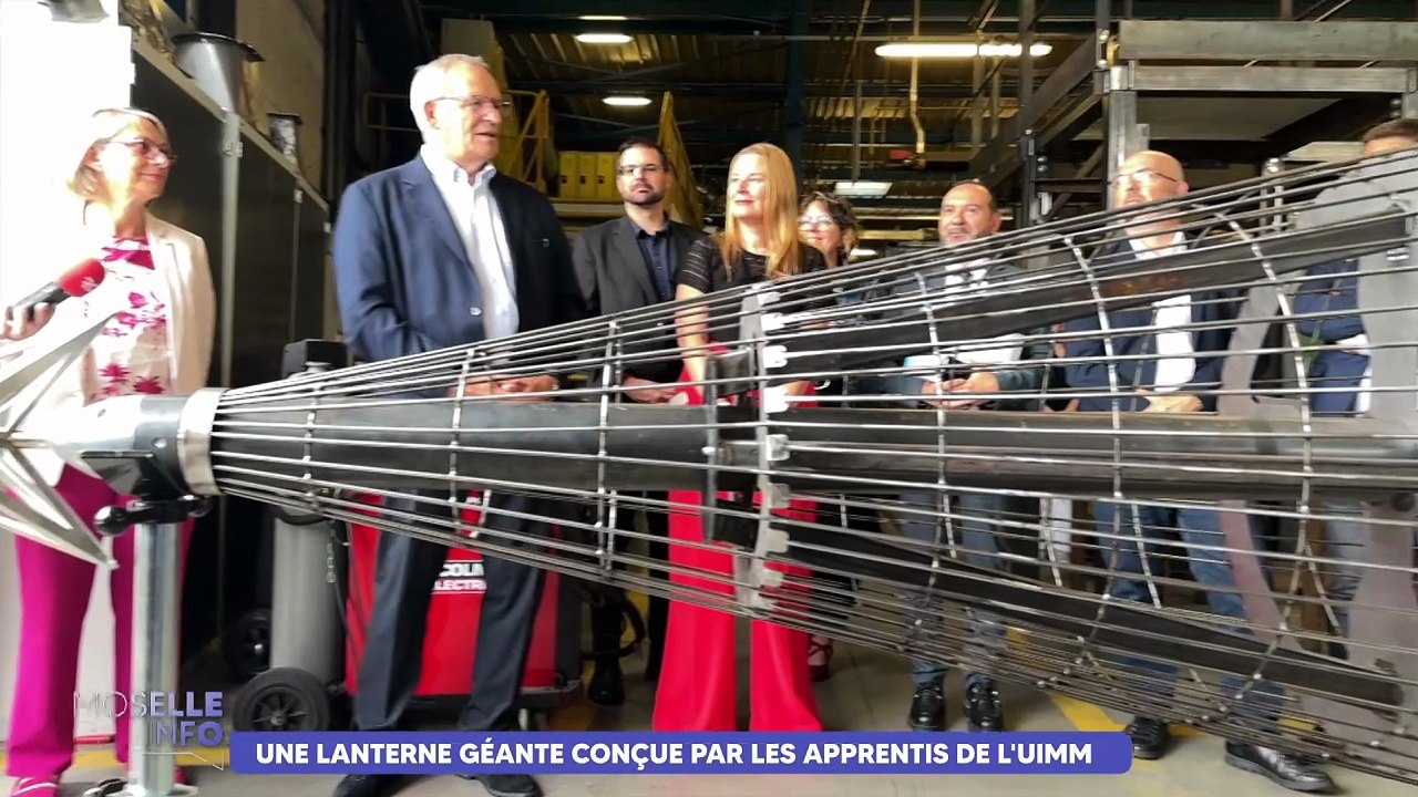 À Yutz, les apprentis conçoivent une lanterne géante pour le Chemin des lanternes de Metz