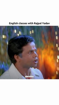 Rajpal Yadav’s English is proof that confidence > grammar 🤣📚 #glamsham #bollywood #bollywoodcomedy #rajpalyadav #englishclasses glamsham, bollywood, bollywood comedy, rajpal yadav, english classes
