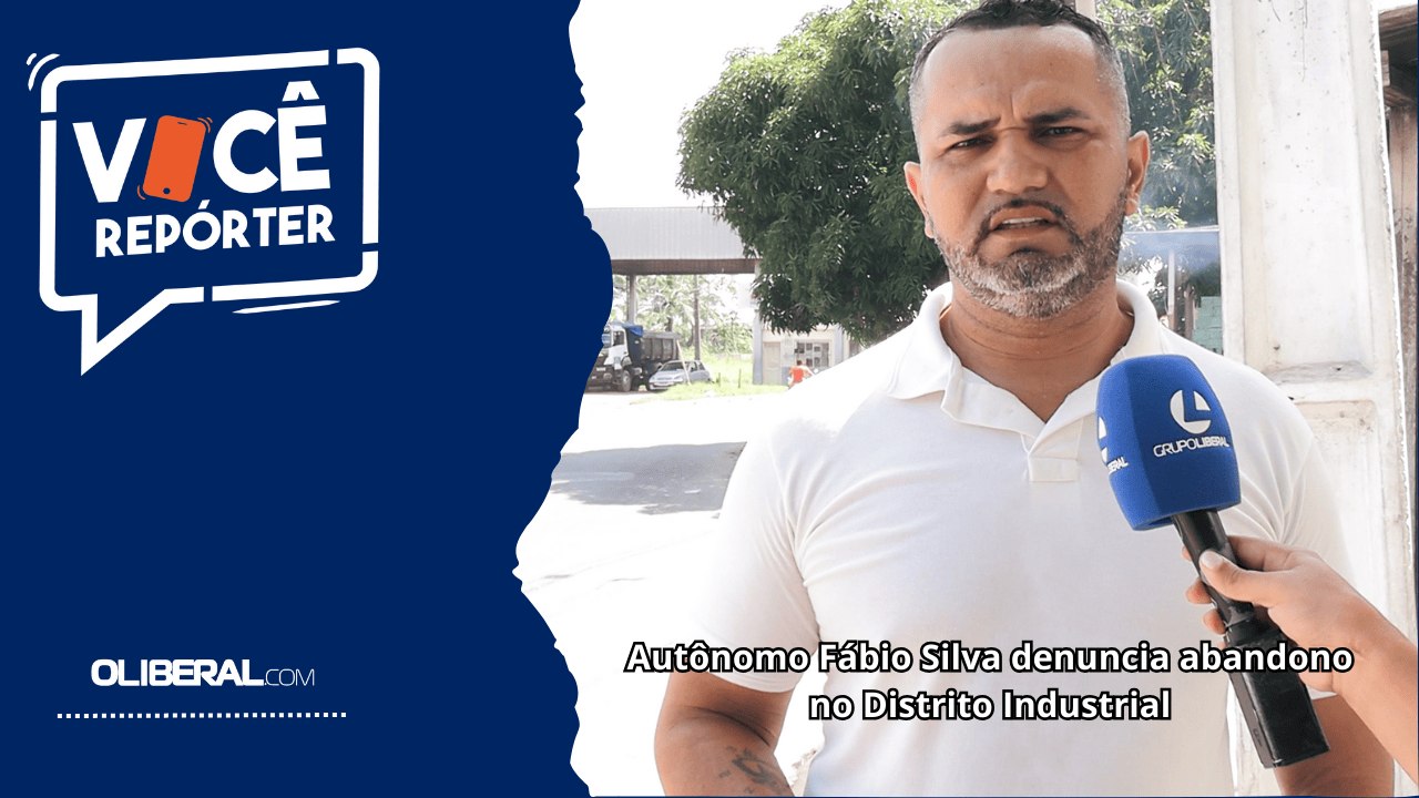 Autônomo Fábio Silva denuncia abandono no Distr...