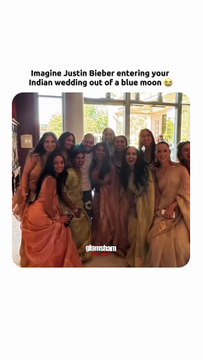 Plot twist: Justin Bieber just crashed your mandap 🤯💍 #justinbieber #wedding #usa #surprise #hollywood #singer #reels [Justin Bieber, singer, wedding, reels, hollywood, America]
