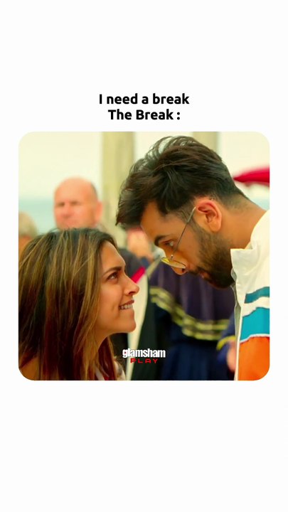 Only this break can fix me ❤️‍   #tamasha #ranbirkapoor #deepikapadukone #edits #break #movies [Tamasha, ranbir kapoor, deepika padukone, edits, glamsham]