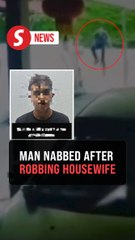 Armed man robs home while housewife was hanging laundry