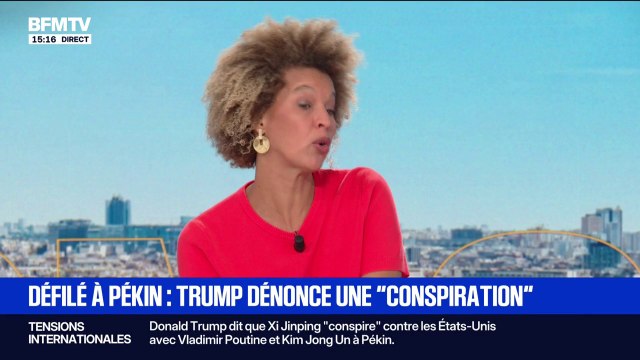 Donald Trump: suite au défilé militaire de Pékin, le président dénonce une conspiration