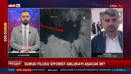 HÜDA PAR Milletvekili Faruk Dinç, Sumud Filosu hakkında bilgiler aktardı