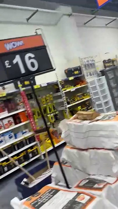 Dramatic thunderstorm closes Doncaster store as rain pours through roof