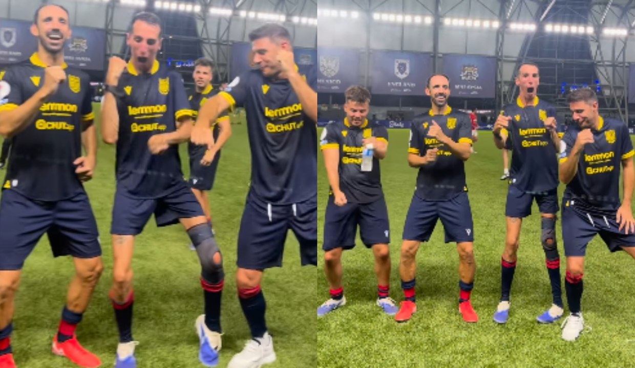 El baile más 'viral' de Joaquín y Juanfran en el Mundial de fútbol de Influencers